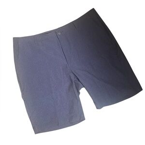 PEBBLE BEACH Men's Blue Flat Front Golf Shorts Size 40